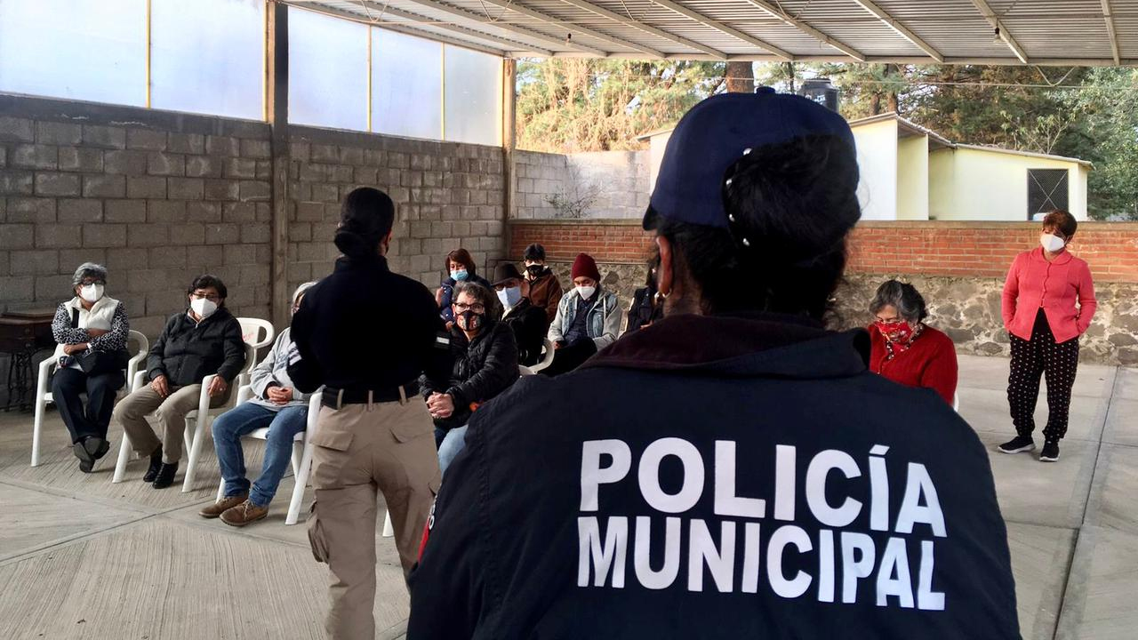 Vecinos se alían con la Policía en San Gabriel Cuauhtla, Tlaxcala