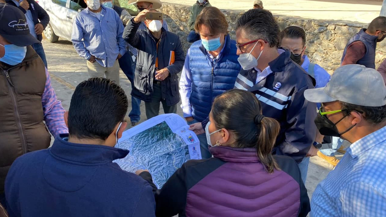 Supervisa Vocal de la CEA proyecto de presa bajo tierra en Peñamiller