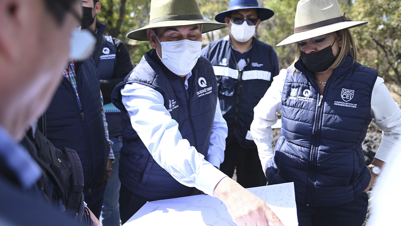 Supervisa titular de SDUOP labores pluviales sobre río San Juan