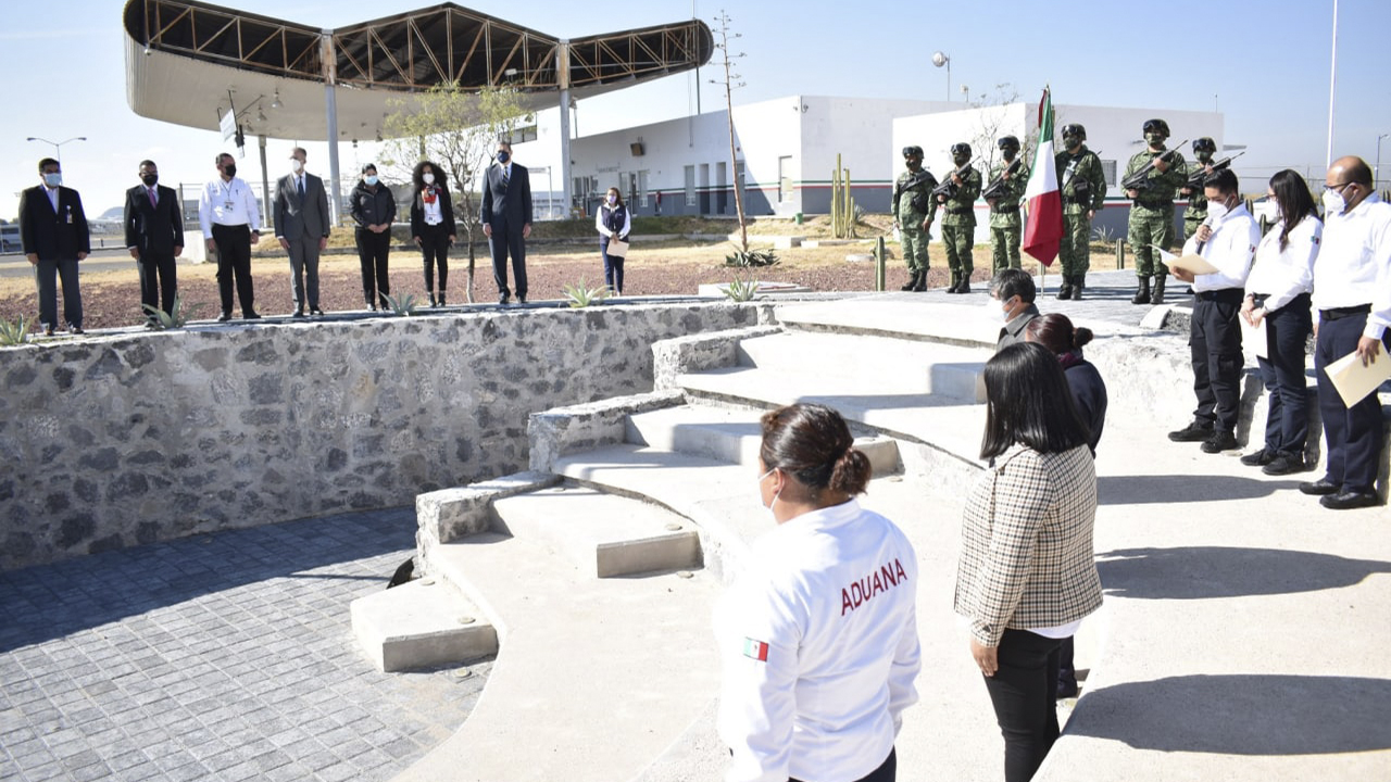 Titular de SEDESU reconoce labor de la aduana queretana