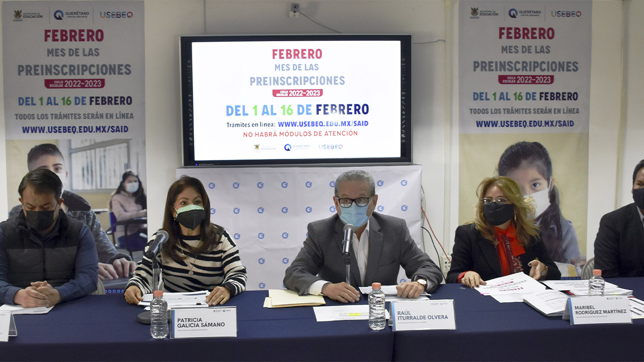 Anuncia USEBEQ fechas de preinscripciones en Educación Básica en Querétaro