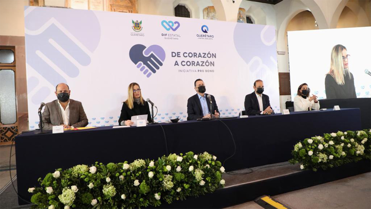 DIF Estatal Querétaro presentó iniciativa de vinculación De Corazón a Corazón