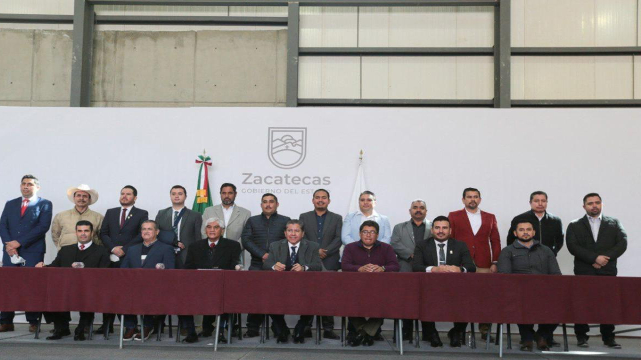 Reforzará Gobierno del Estado de Zacatecas a corporaciones policiacas de 17 municipios