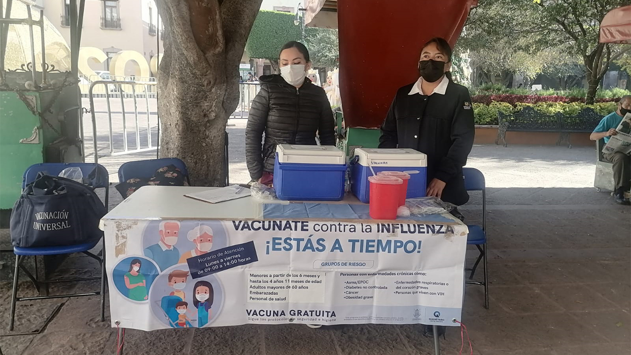 SESA exhorta a grupos de riesgo a aplicarse la vacuna contra la Influenza
