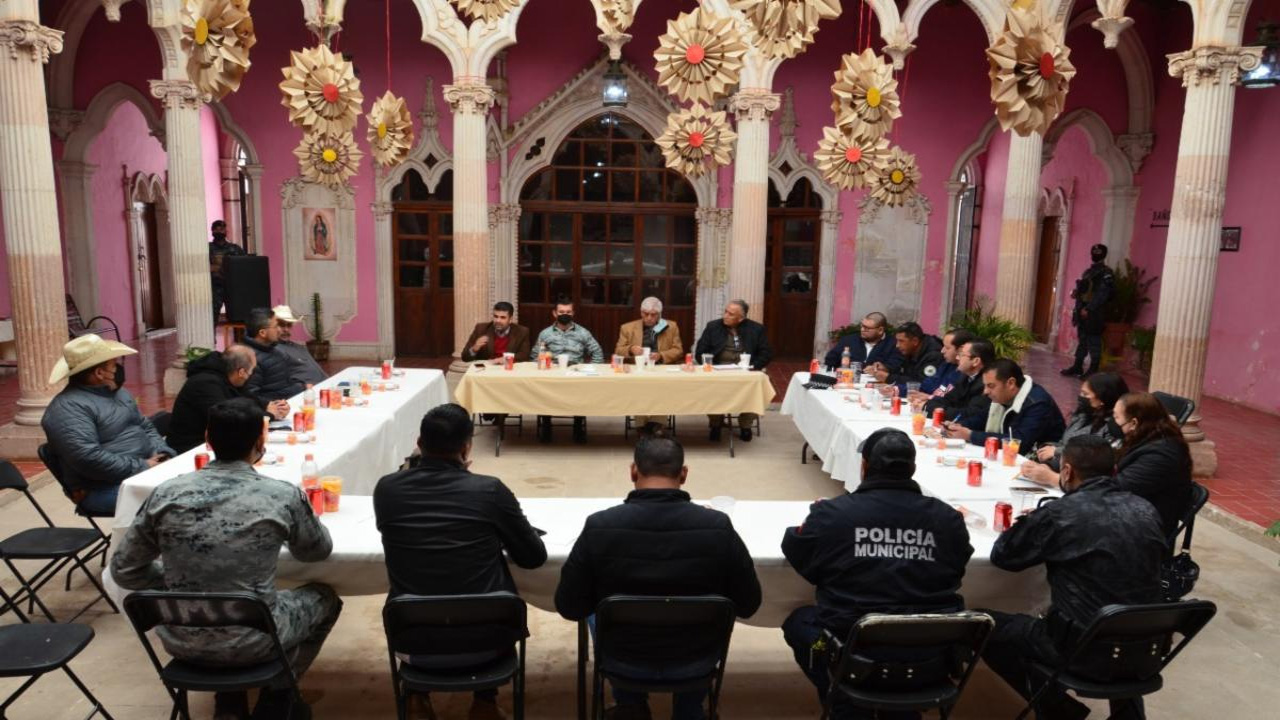 Realiza SSP reunión con alcaldes de la zona norte del estado de Zacatecas