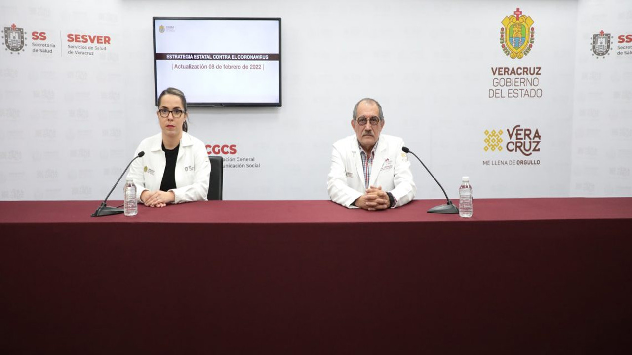 Comunicado | Estrategia Estatal contra el coronavirus 08/02/2022 Estado de Veracruz