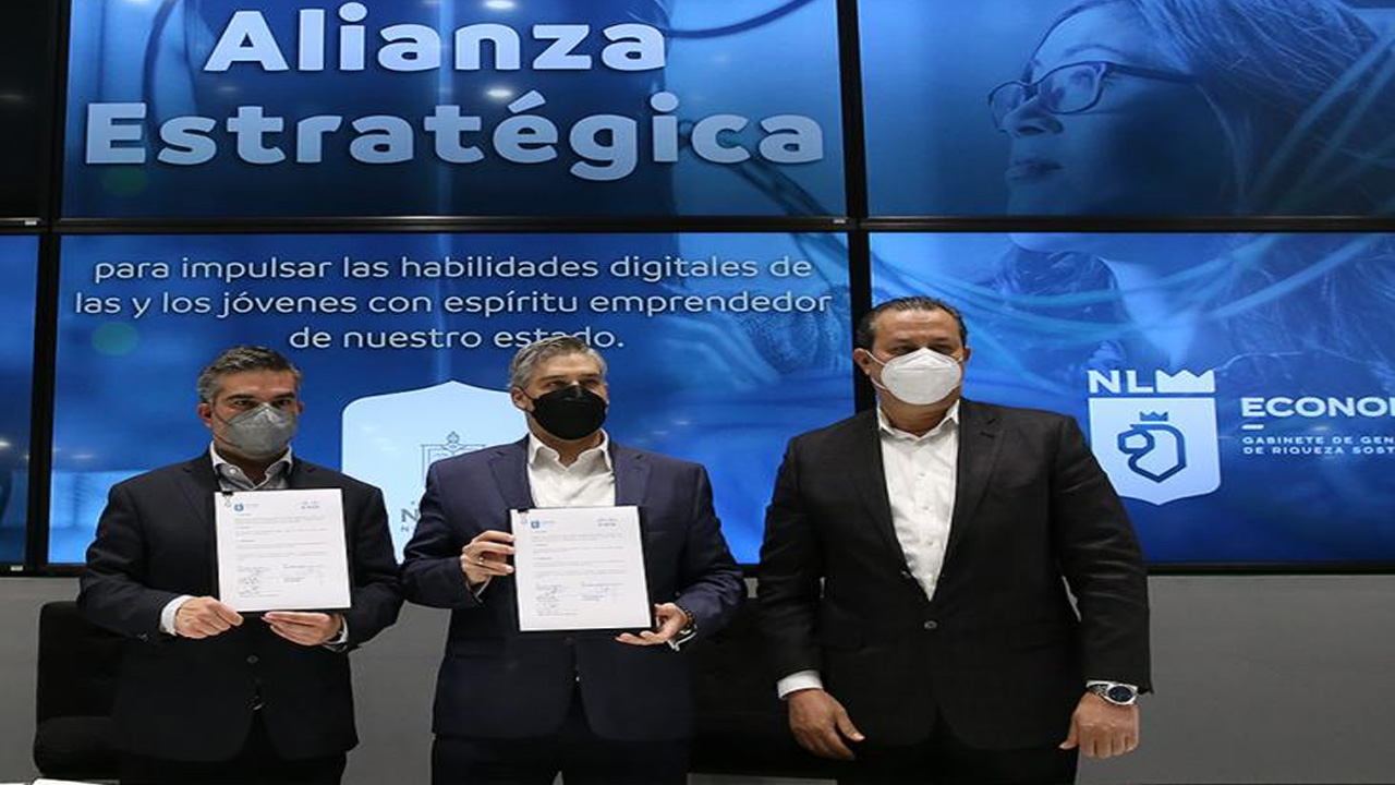 Anuncian alianza Gobierno de NL y CISCO