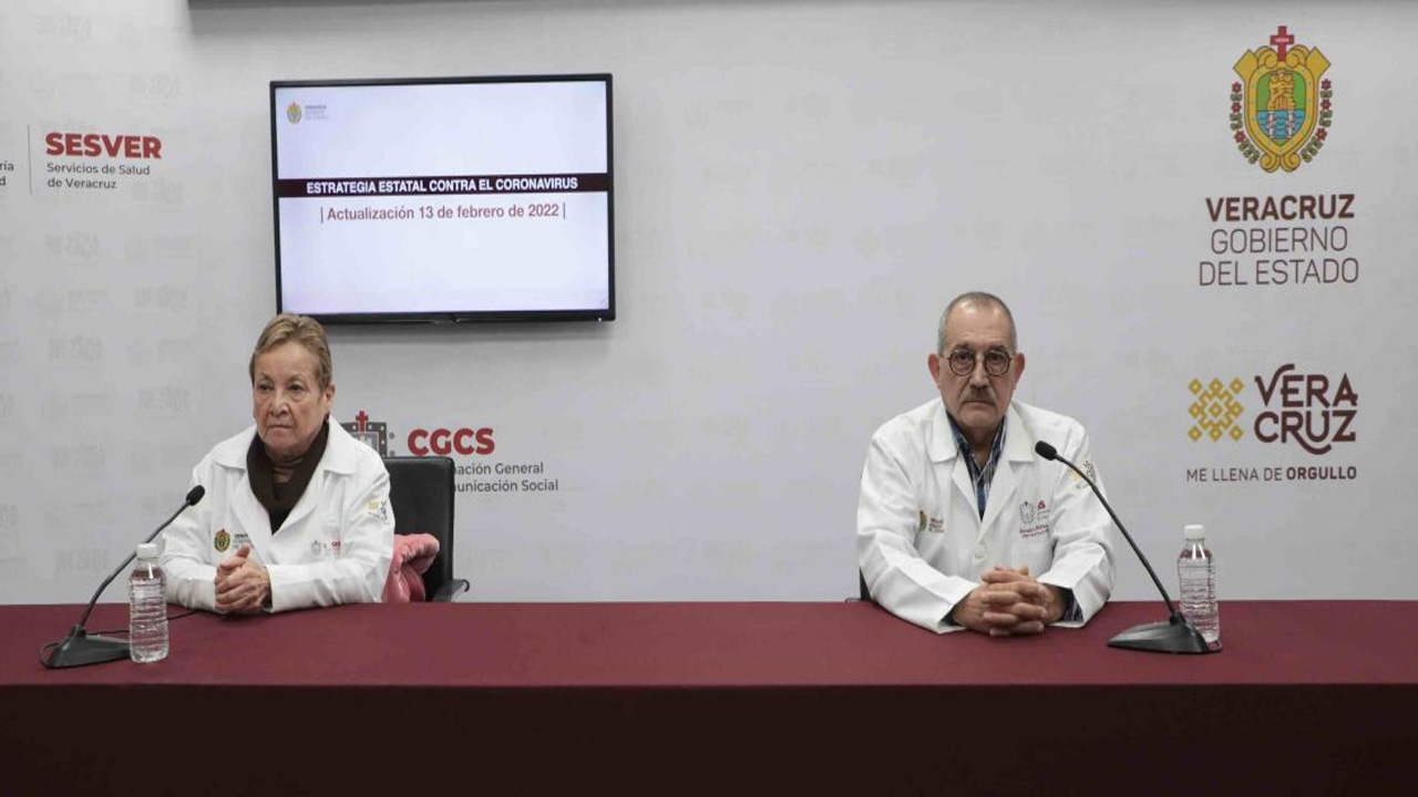 Estrategia Estatal contra el coronavirus 13/02/2022 Veracruz