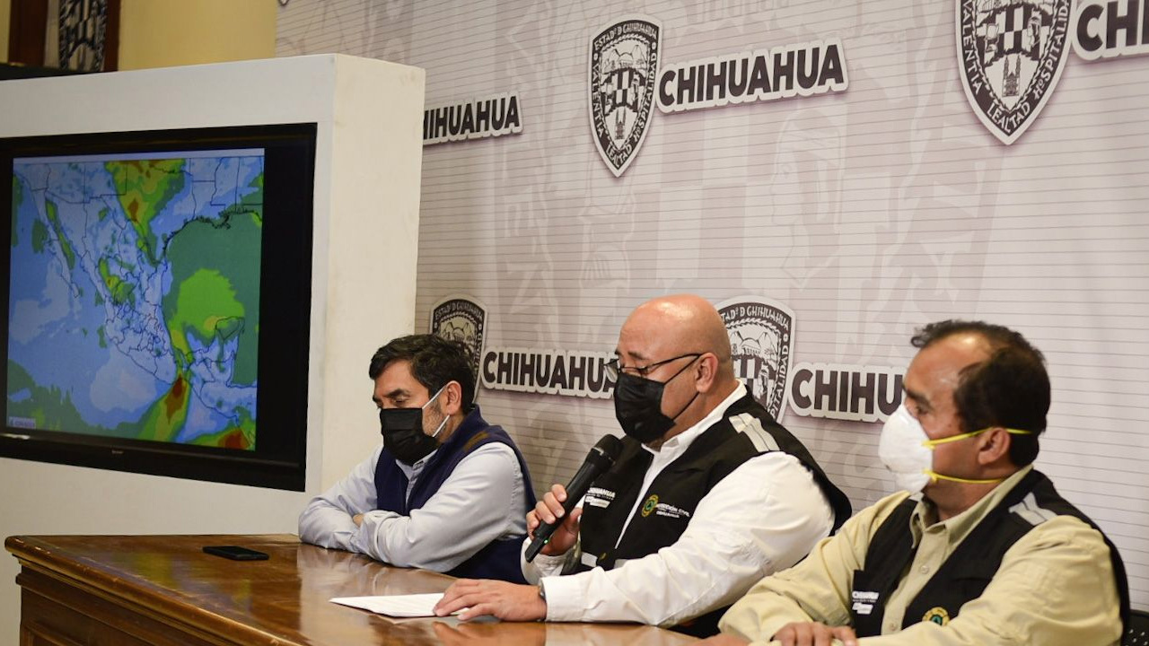 Emite Protección Civil alerta preventiva por fuertes vientos el miércoles en la entidad del Estado de Chihuahua