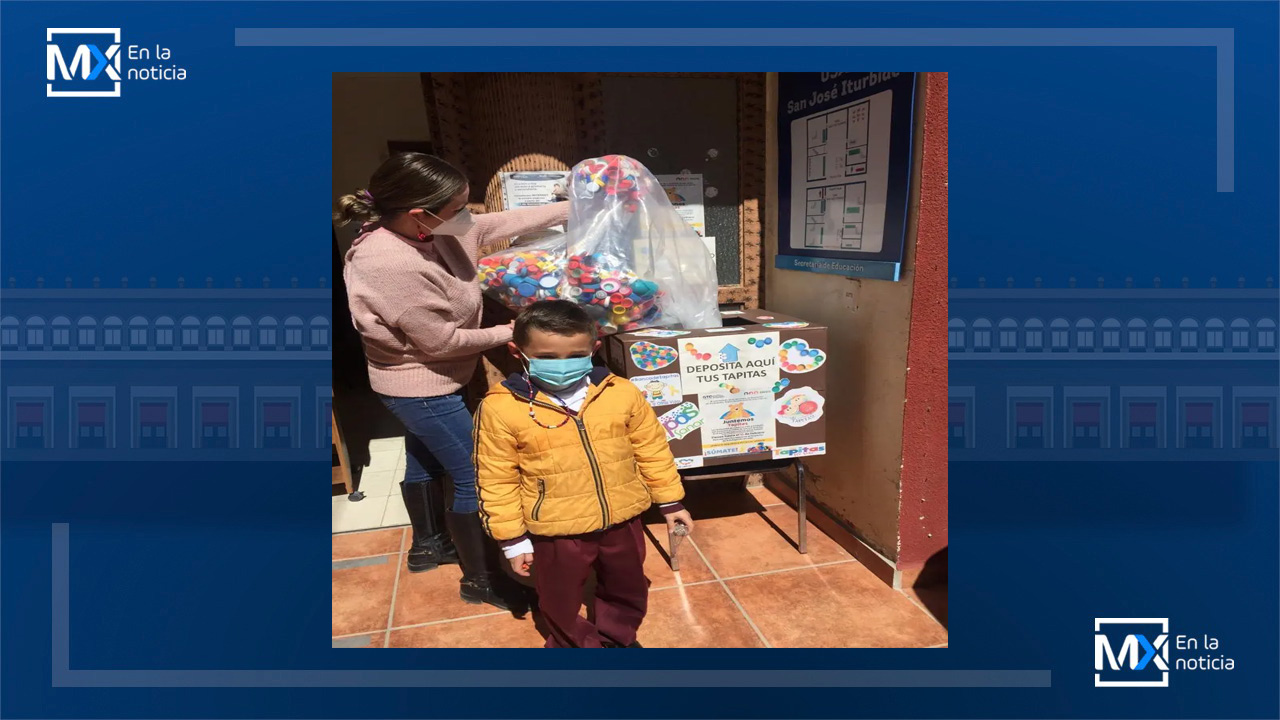 El Voluntariado SEGuanajuato se suma a la recolección de tapitas de plástico en el marco del Día de la Lucha contra el Cáncer Infantil