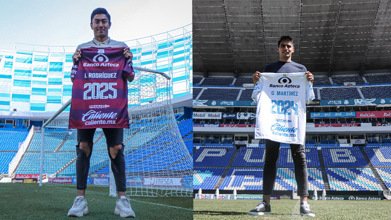 Renuevan contrato Iván Rodríguez y Guillermo Martínez en el Club Puebla