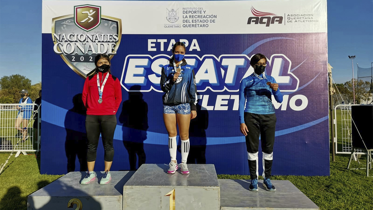 Celebran campeonato estatal de atletismo en Querétaro