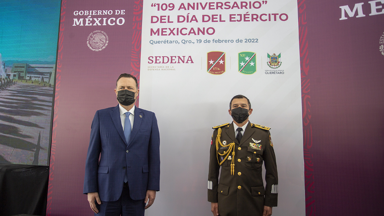 En Querétaro reconocemos y honramos la labor del Ejército Mexicano: Gobernador