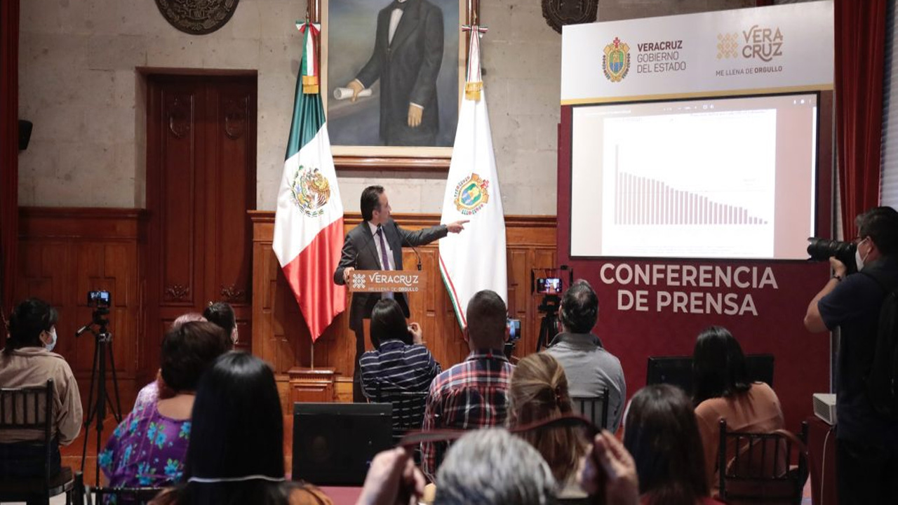 Veracruz, de los mejores estados en seguridad como nunca había sucedido: Cuitláhuac García