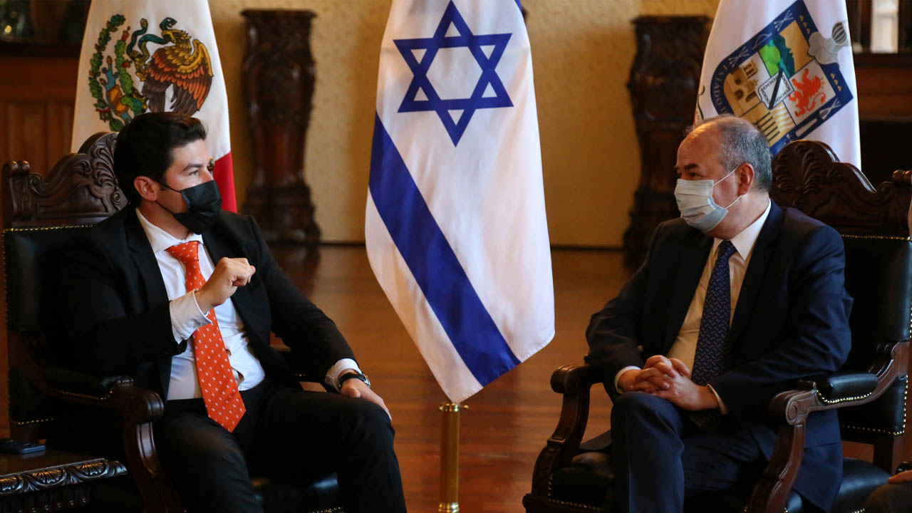 Refuerzan relaciones Nuevo León e Israel