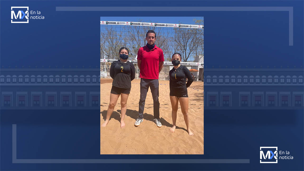 Celebran campeonato estatal de voleibol de playa en Querétaro