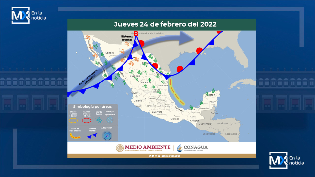 Prevalecerán vientos fuertes con probables tolvaneras en el estado de Chihuahua