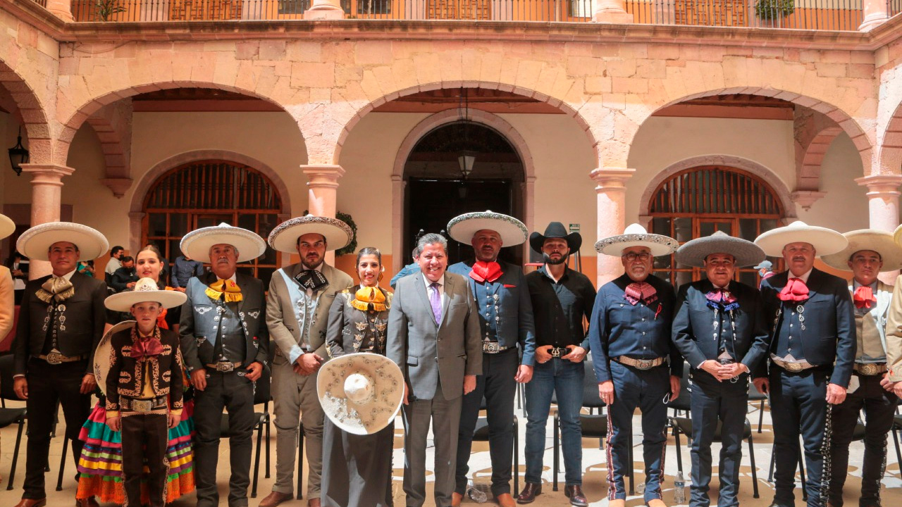 Zacatecas será sede del Campeonato Nacional Charro del Mezcal y Plata, anuncia Gobernador David Monreal