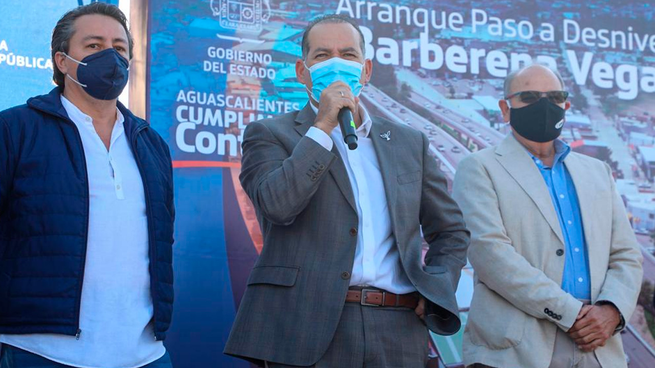 Se consolidará el flujo continuo con la construcción del paso a desnivel en av. Barberena vega del Estado de Aguascalientes