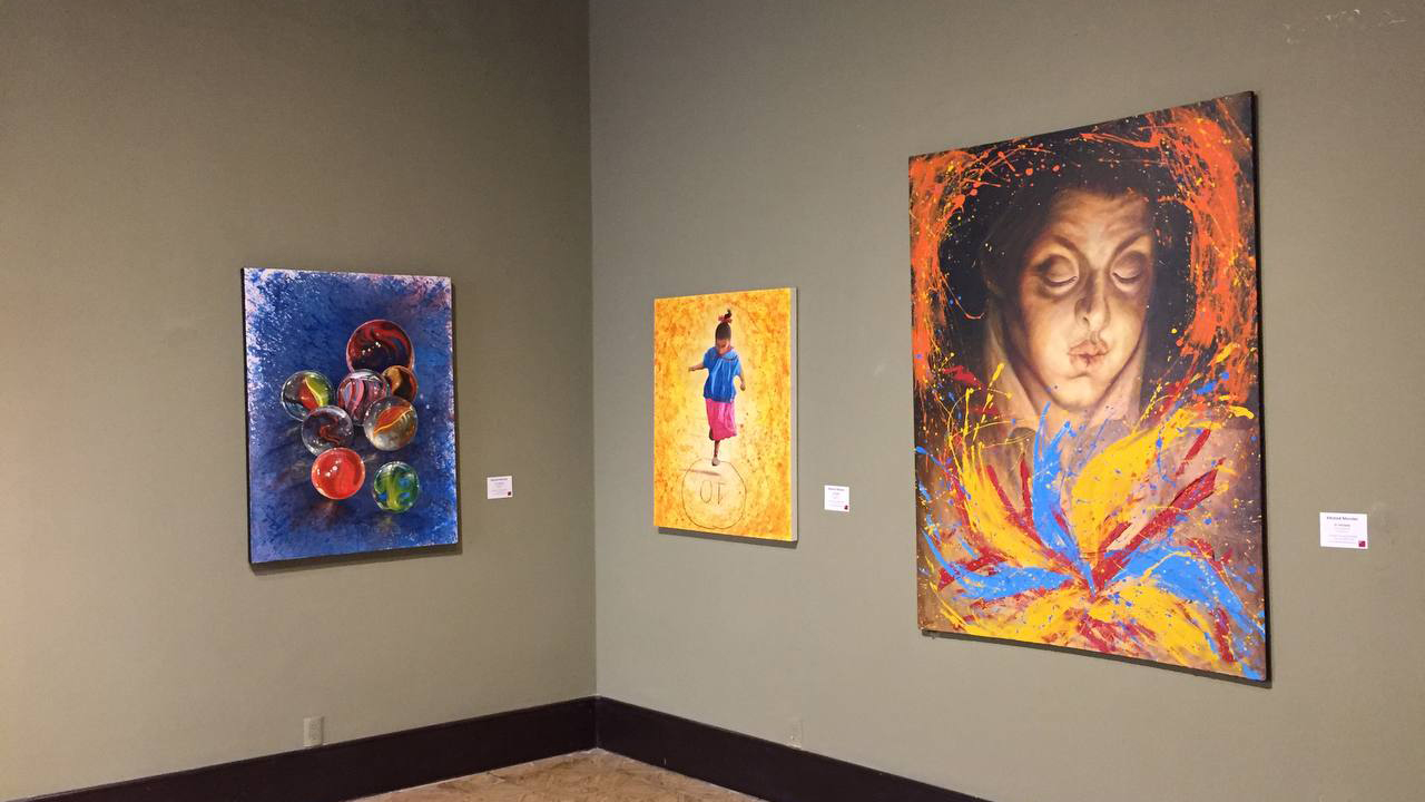 Exponen Museo de los Conspiradores pinturas inspiradas en la Lotería Nacional