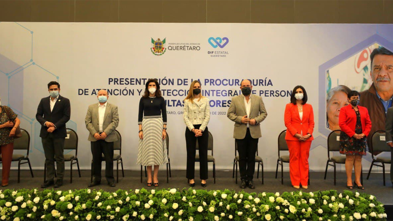 Presentan Procuraduría de Atención y Protección Integral a Personas Adultas Mayores en Querétaro