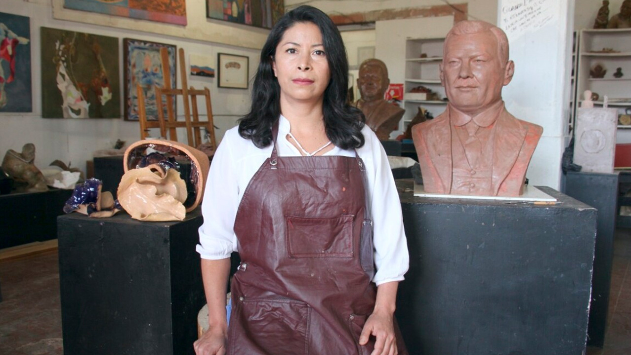 Zacatecas tiene potencial para que más mujeres incursionen en la escultura: Roselia Guerrero Muñoz