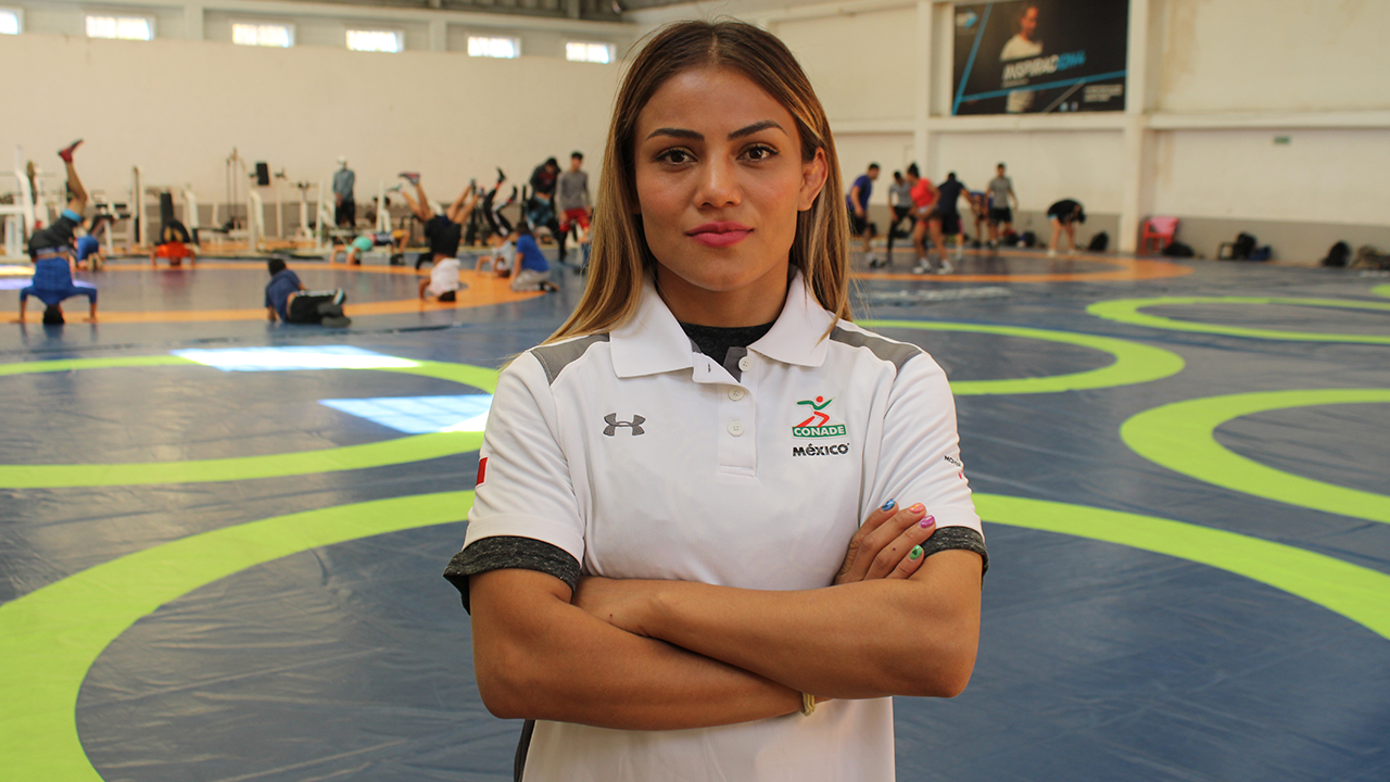 Luchadora Fátima Rojas se prepara para último Nacional Clasificatorio