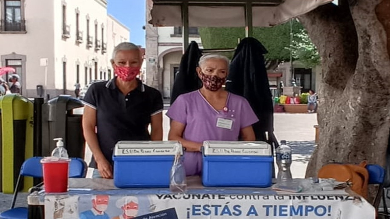 SESA continúa con la vacunación contra la Influenza a la población