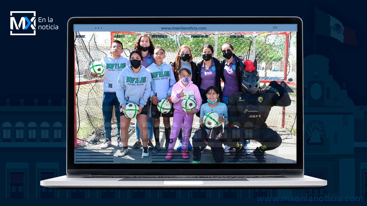 Continuando con los trabajos de responsabilidad social, el equipo de FC Juárez Femenil visito el Centro Comunitario Rincones de Salvarcar