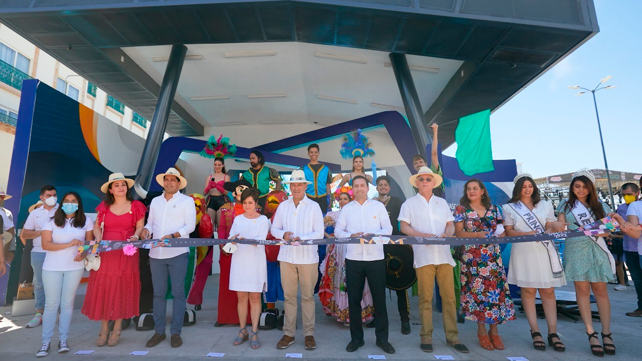 Encabezan Gobernadores de Aguascalientes y Yucatán recorrido inaugural de la FNSM 2022