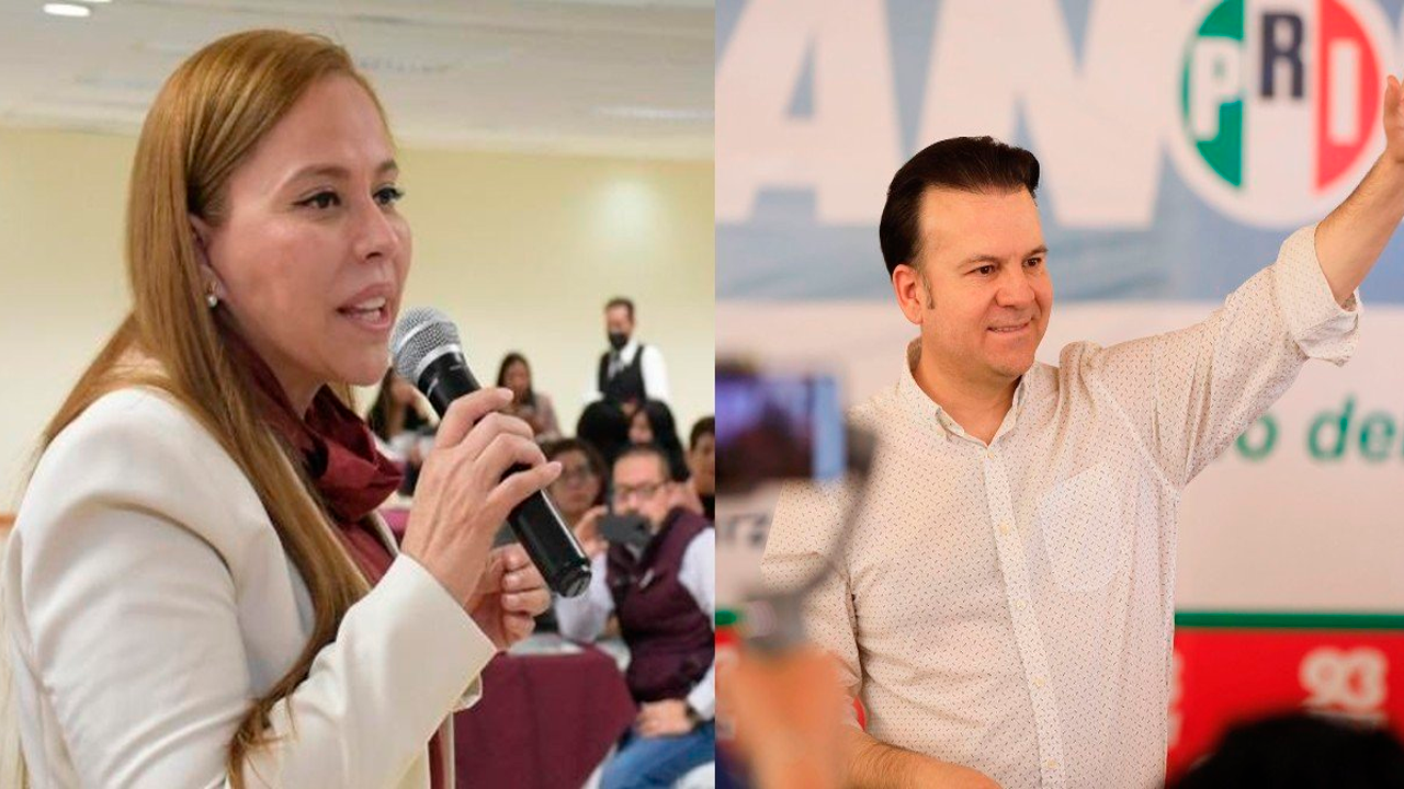 Marina Vitela aventaja a Esteban Villegas rumbo a la gubernatura de Durango