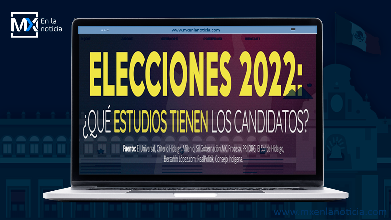 ¿Qué estudios tienen los candidatos a la gubernatura de Hidalgo?