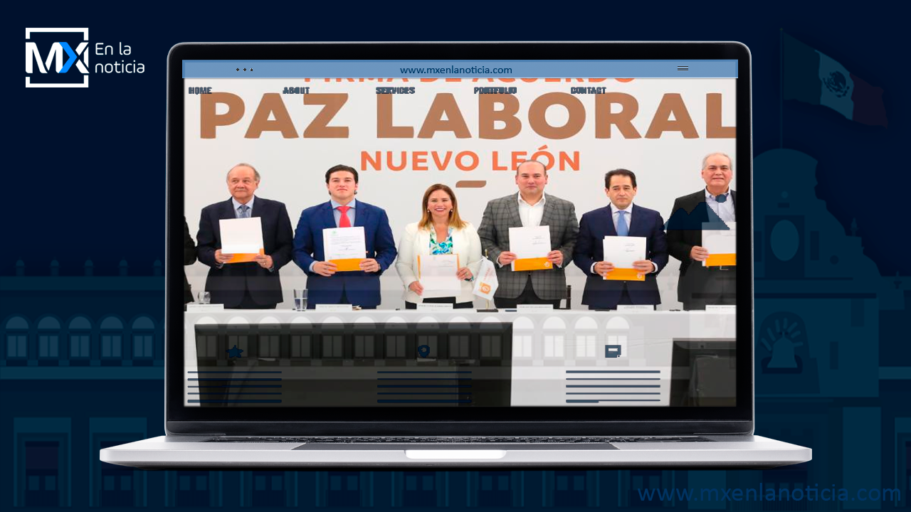 Impulsa Gobernador de Nuevo León Acuerdo de Paz Laboral con sindicatos y cámaras empresariales