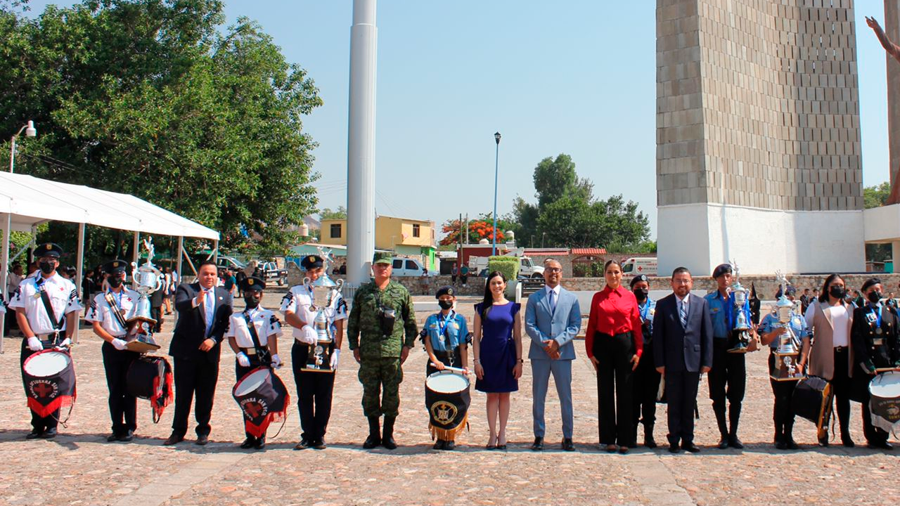 Se realiza en Pénjamo Acto Cívico para conmemorar el natalicio de Don Miguel Hidalgo y Costilla en el Estado de Guanajuato