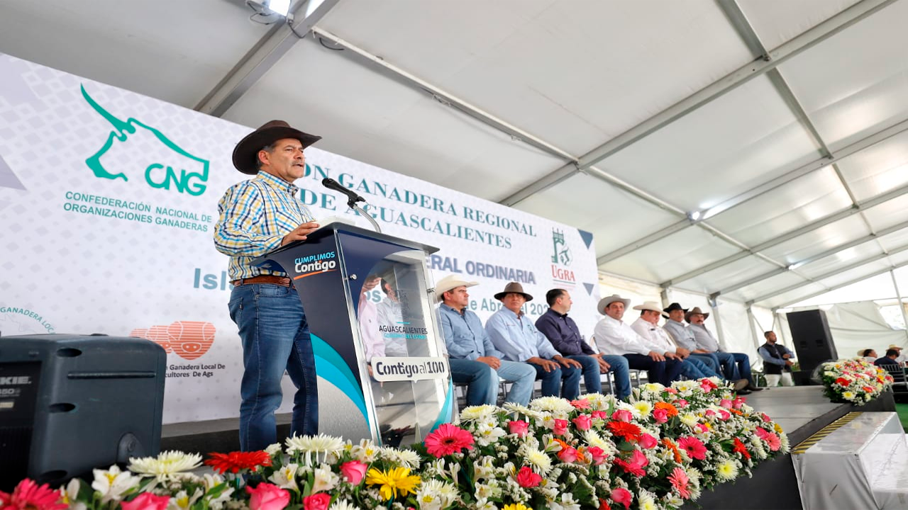 Ganaderos locales han puesto el nombre de Aguascalientes en alto: MOS