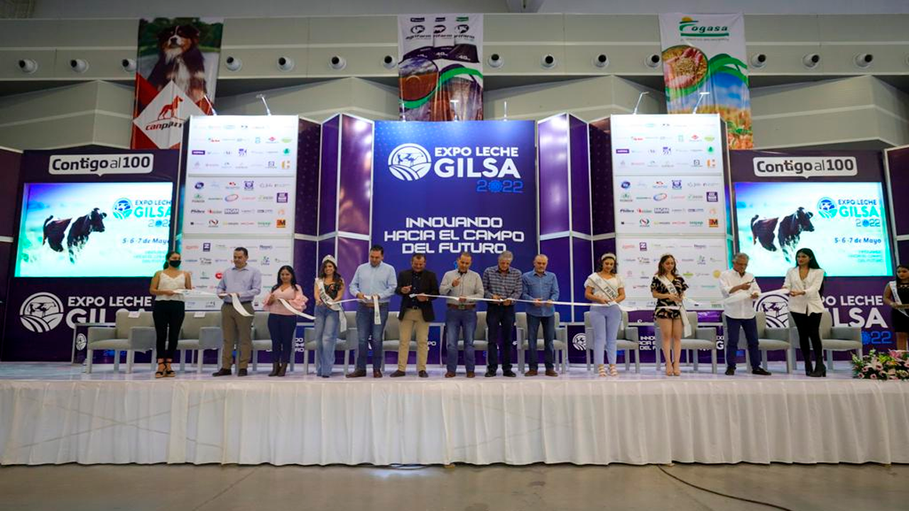 Gobernador Martín Orozco inaugura la expo leche GILSA 2022 en el Estado de Aguascalientes