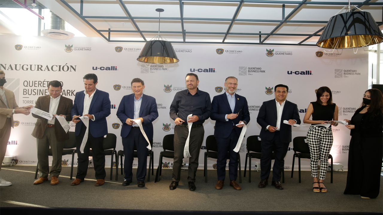 Inaugura Mauricio Kuri Querétaro Business Park Torre II