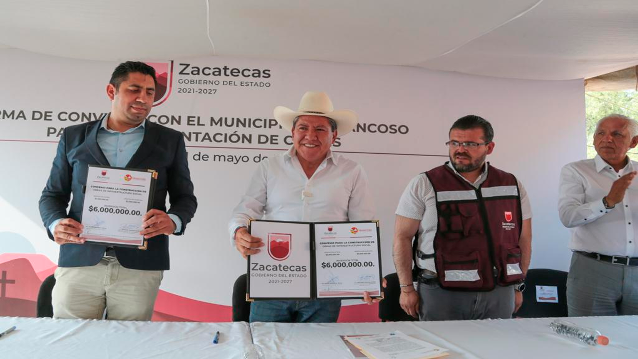 No le fallaré al pueblo de Trancoso: Gobernador David Monreal del estado de Zacatecas