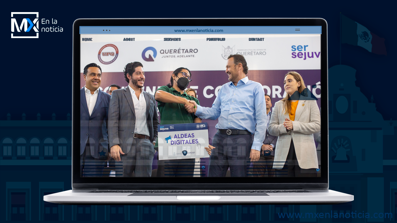 Atestigua Gobernador de Querétaro firma de convenio de colaboración entre Aldeas Digitales Alibaba y SEJUVE