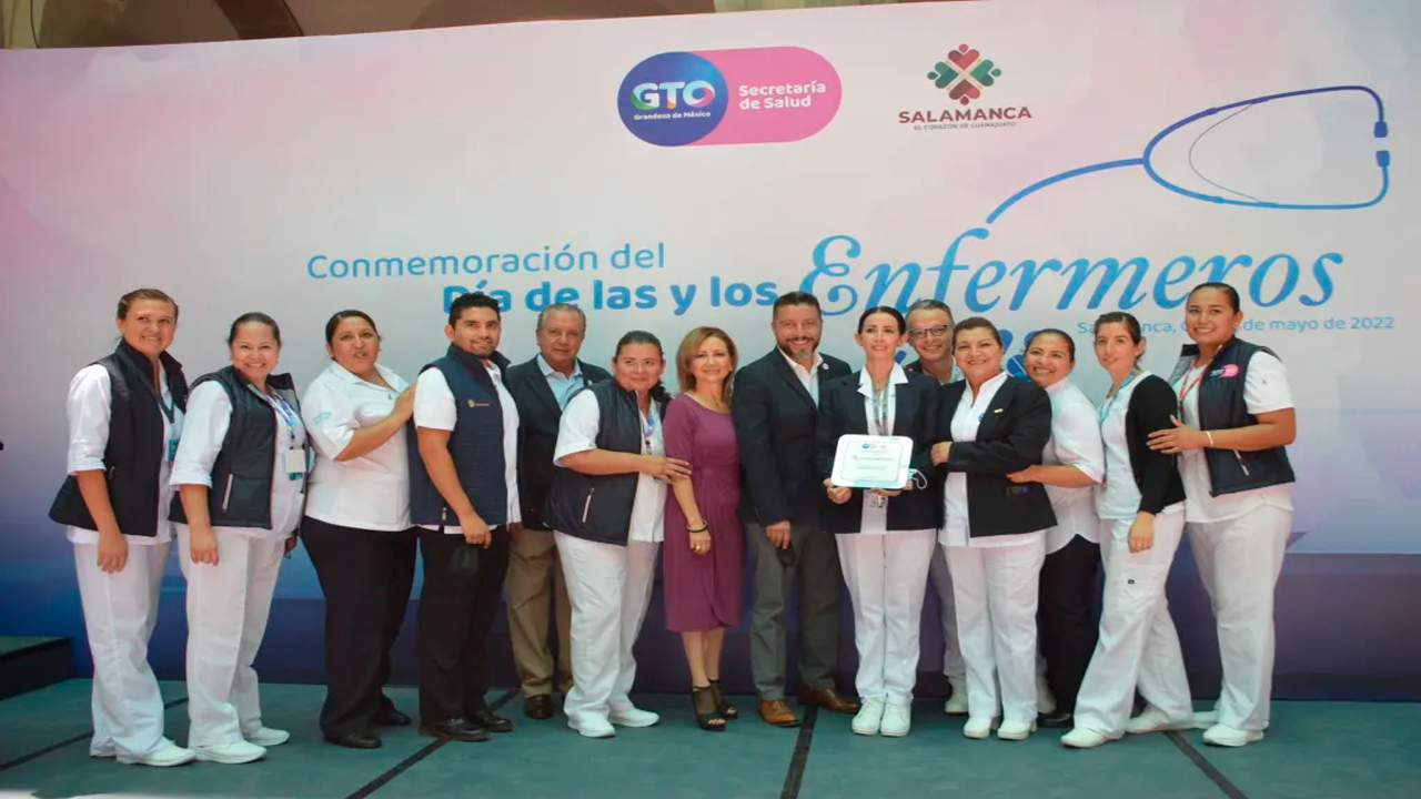 Secretaria de Salud Guanajuato reconoce a personal de hospitales que ganaron el Rally de Atención Obstétrica 2022