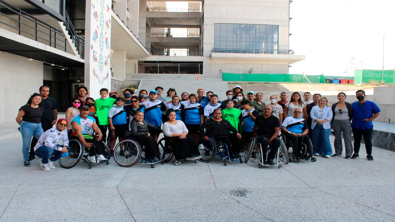 Para atletas queretanos brindan exhibición en la UNAM campus Juriquilla