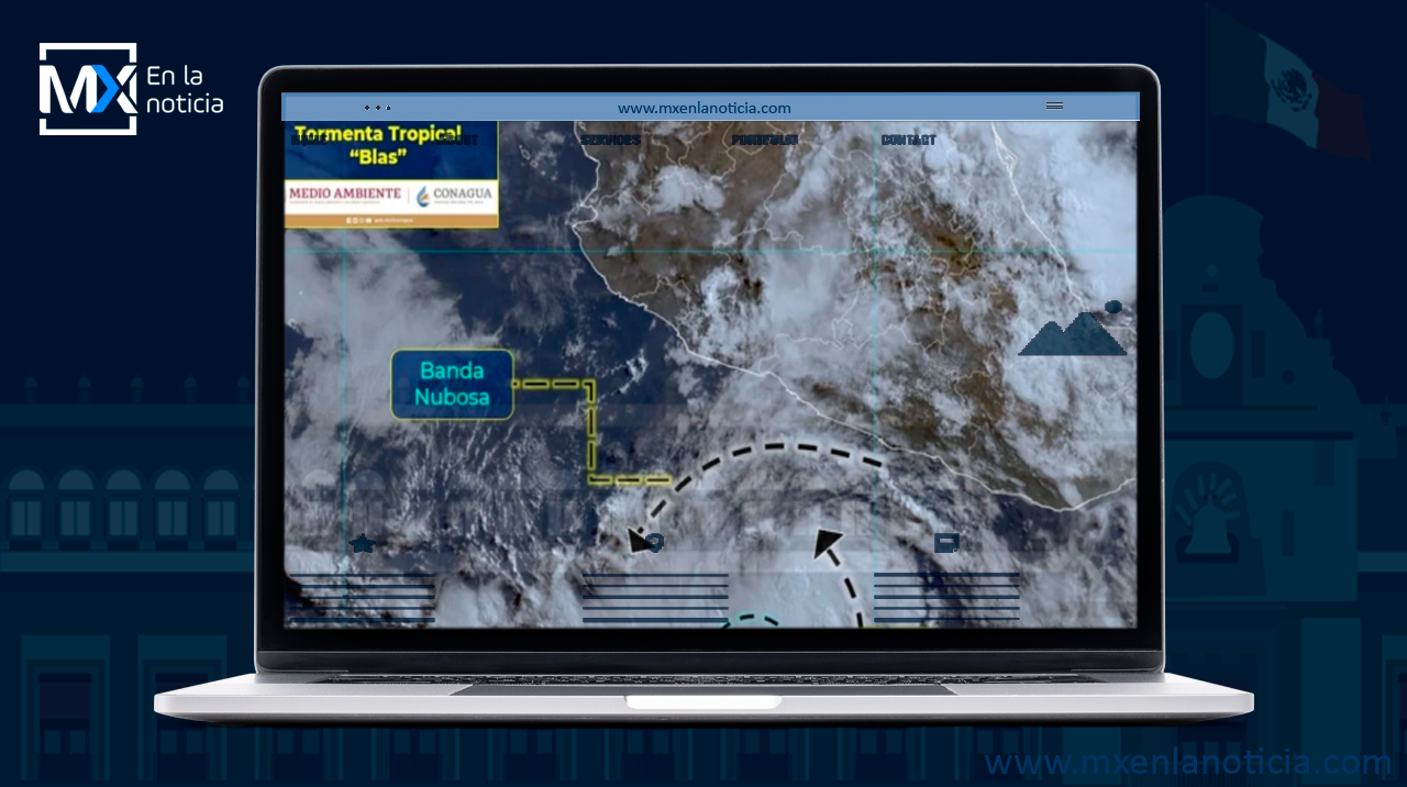 Se forma la tormenta tropical ‘Blas’ en costas de Guerrero