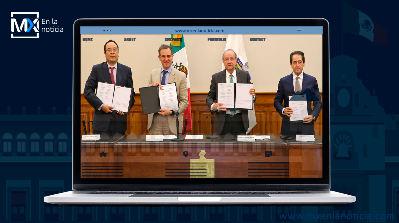 Firma Gobierno de Nuevo León convenios de colaboración con el INE