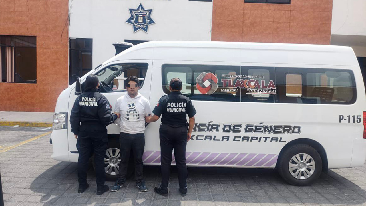 Responde Policía de Tlaxcala Capital a llamado de auxilio por violencia familiar