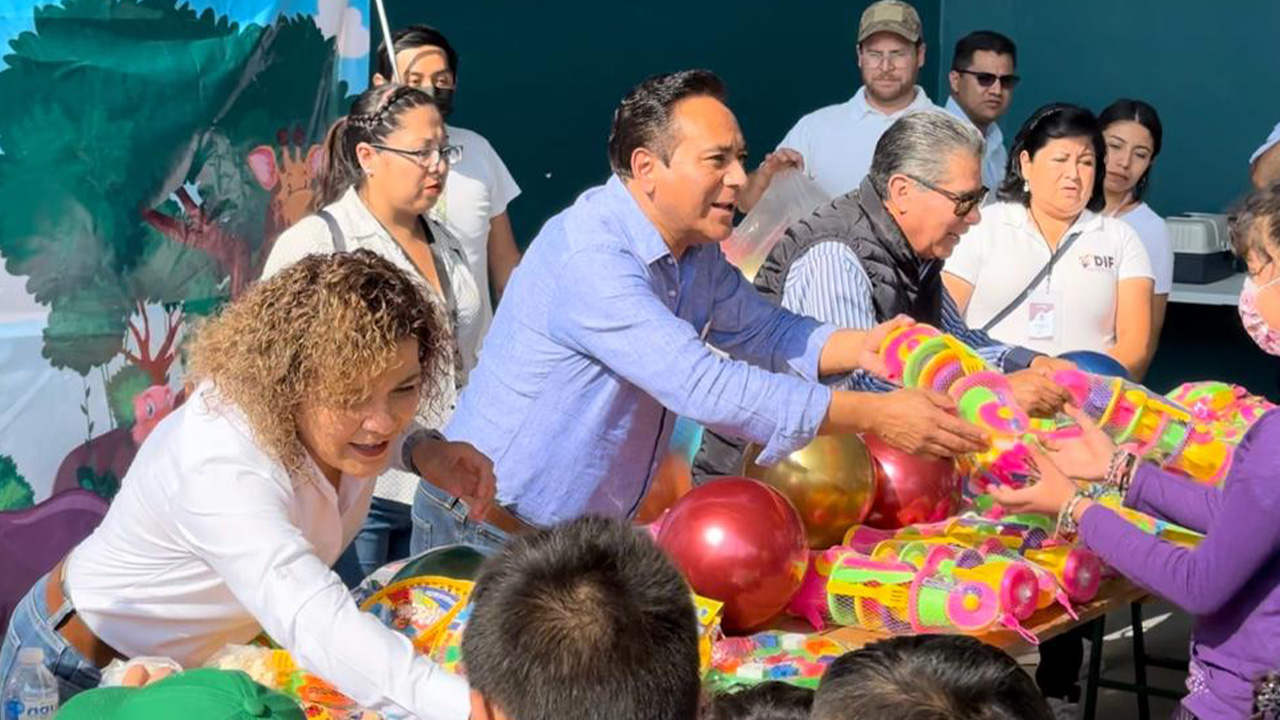 Festeja Ayuntamiento de Tlaxcala a niñas y niños