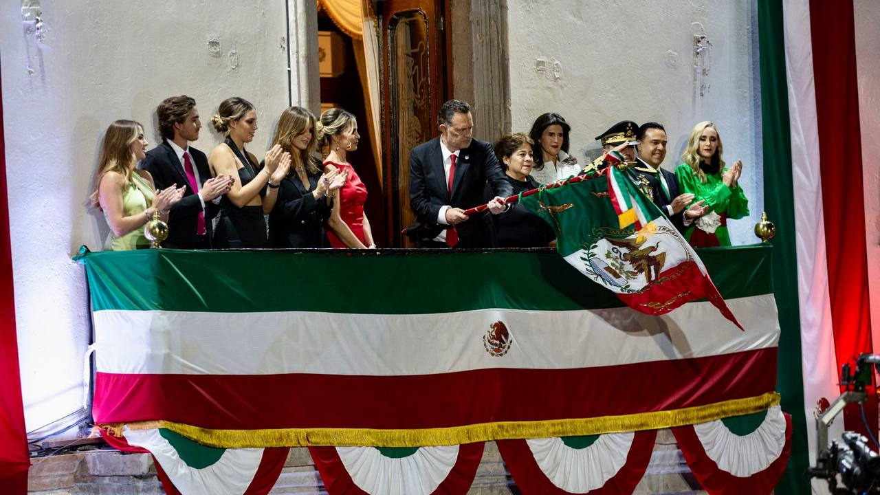 Preside Gobernador ceremonia del grito de independencia