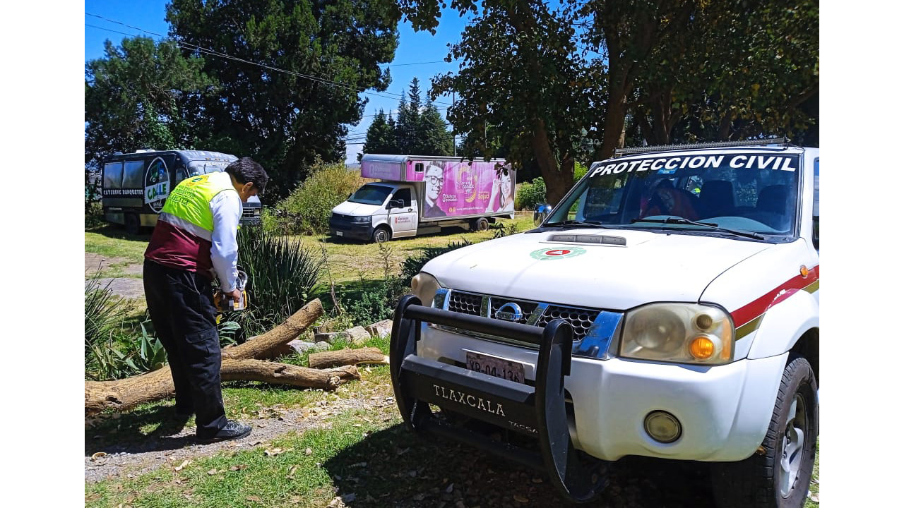 Realiza protección civil de Tlaxcala Capital servicios de prevención