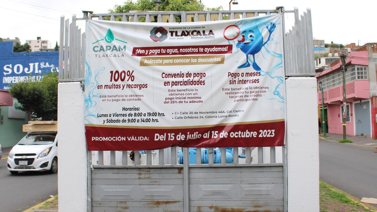 Rehabilita CAPAM sistemas de distribución y bombeo en Tlaxcala Capital