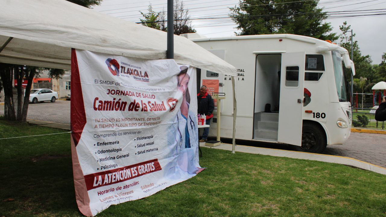 Camión de la salud, estrategia del gobierno de Tlaxcala Capital estará en Atempan