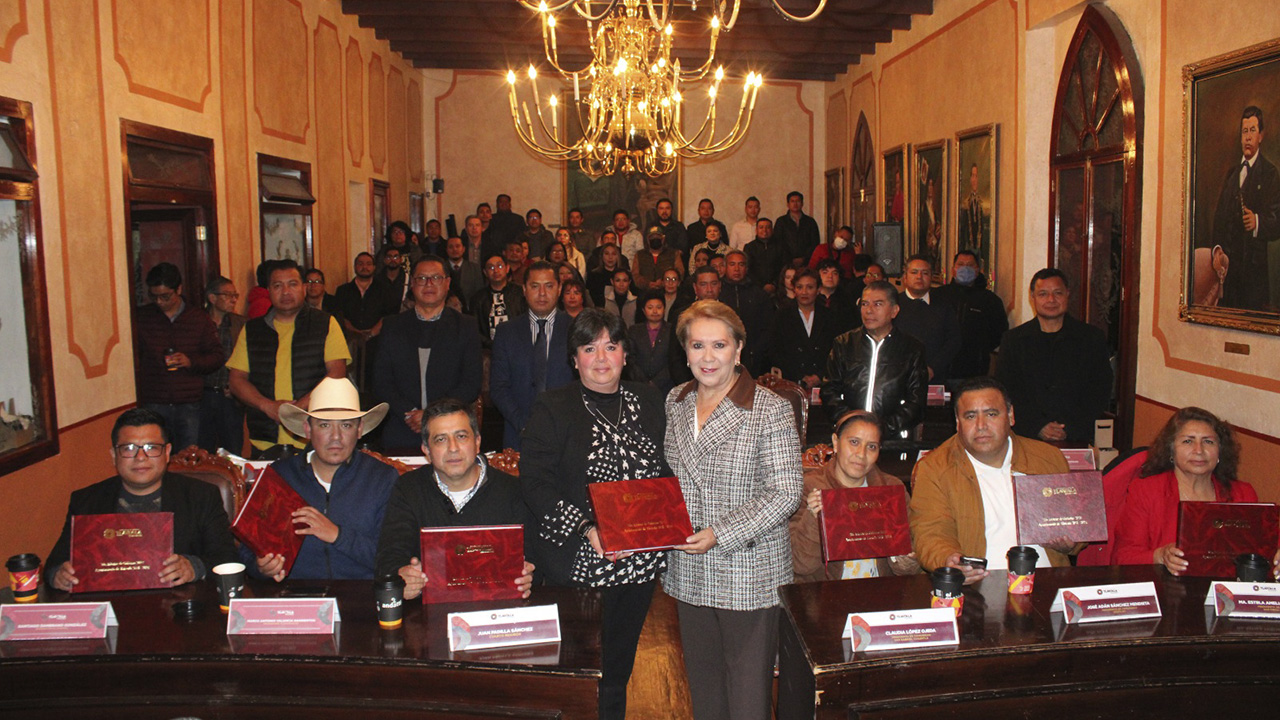 Entrega Maribel Pérez Arenas, segundo informe de gobierno municipal de Tlaxcala